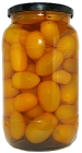 yellow tomato pickle jar