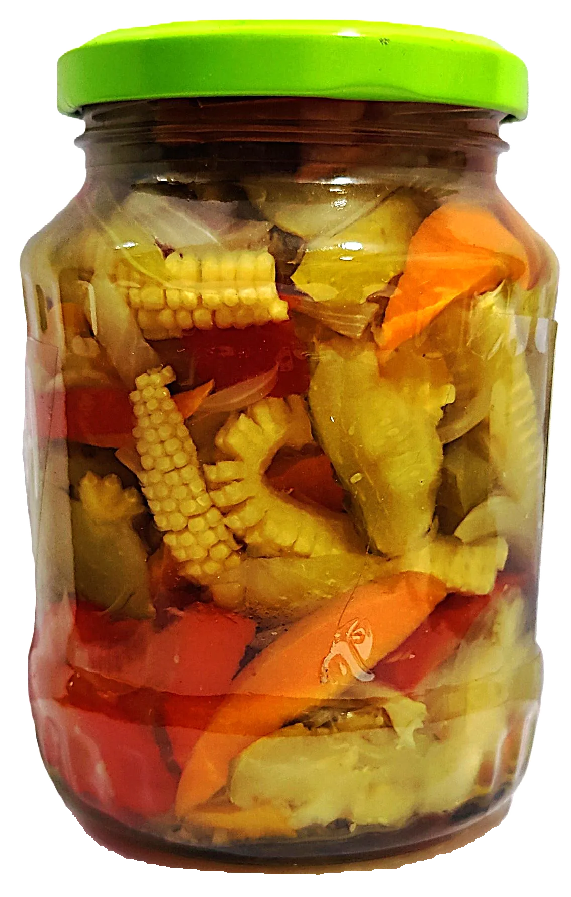 Puzta salad pickle jar