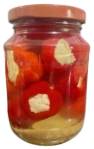 Cherry chilli pineapple pickle jar