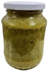 Cornichons caviar pickle jar