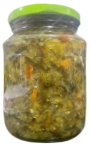 Mix veg sweet relish pickle jar